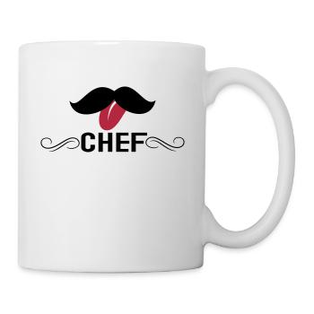 chef - Mug blanc - blanc - Droite