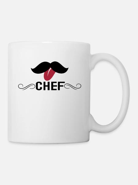 chef - Tasse - Weiß