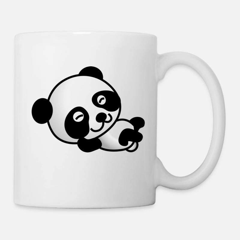 doux Panda - Mug blanc - blanc