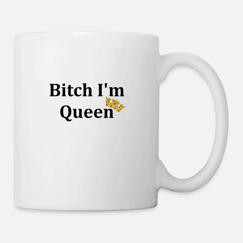 Je suis la reine - Mug blanc - blanc