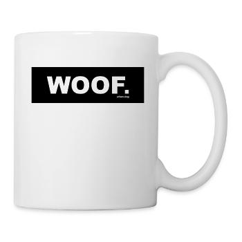 WOOF urban.dog Black - Mug - white - Right
