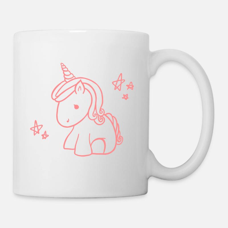 Einhorn - Tasse - Weiß