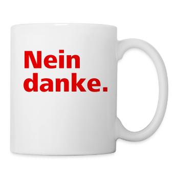 No thank you. - Mug - white - Right