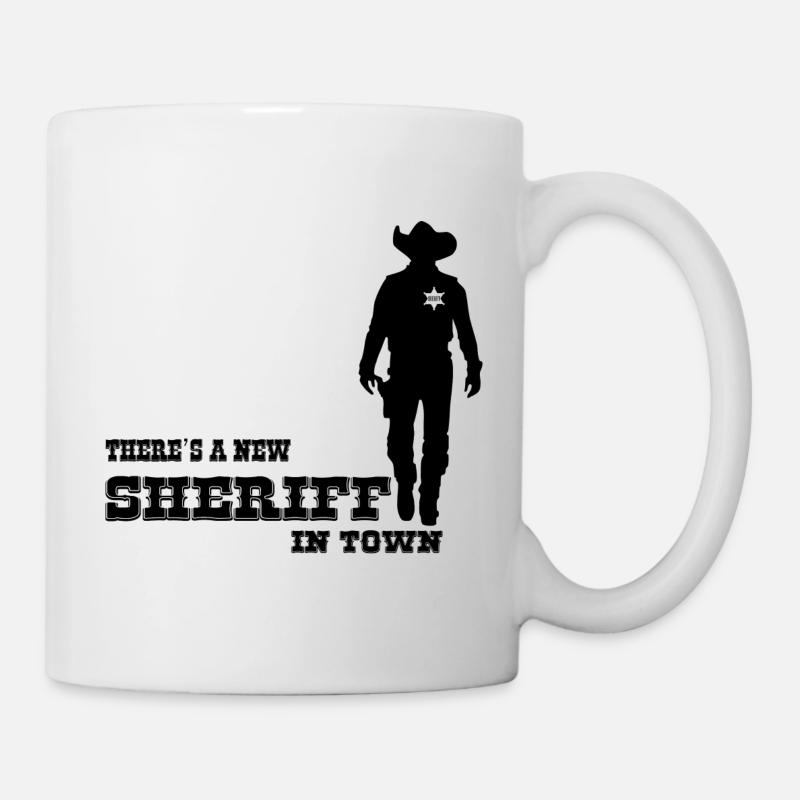 SHERIFF - Mug - white