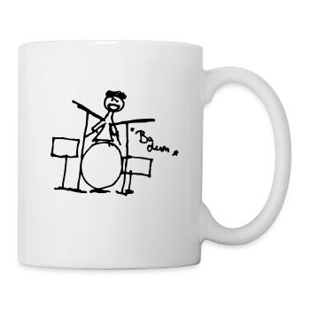 Drummer - BA dum - - Mug - white - Right