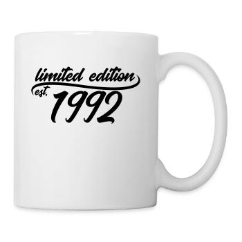 Limited Edition est 1992 - Tasse - Weiß - Rechts