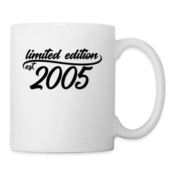 Limited Edition 2005 is - Mug blanc - blanc - Droite