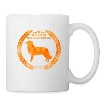 Toller Nova Scotia Army Orange - Mug blanc - blanc - Droite