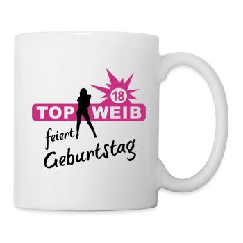 top__18 - Tasse - Weiß - Rechts