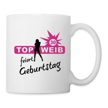 top__30 - Tasse - Weiß - Rechts