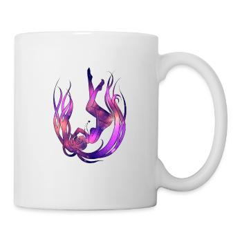 Fallen Anime Space Girl - Tasse - Weiß - Rechts