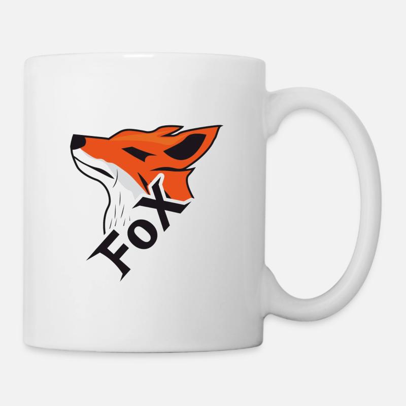 FoX Black&White Edition - Tasse - Weiß