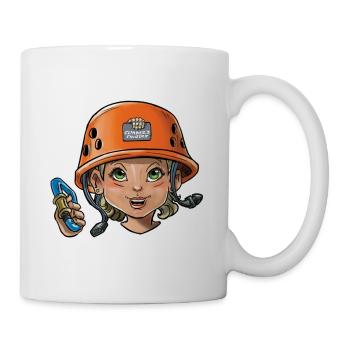 Little rock climber 1 - Mug - white - Right
