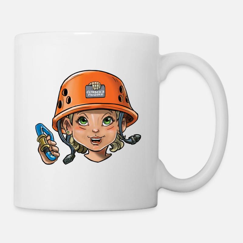 Petit grimpeur 1 - Mug blanc - blanc