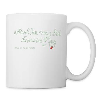 Math est un plaisir! - Mug blanc - blanc - Droite