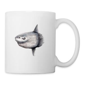 Sunfish - Mondfisch - Mola Mola Poisson lune - Tasse - Weiß - Rechts