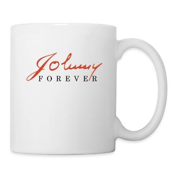 T-Shirt Johnny Hallyday - Tasse - Weiß - Rechts