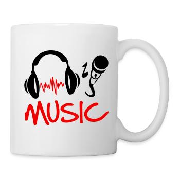 music_27 - Mug blanc - blanc - Droite