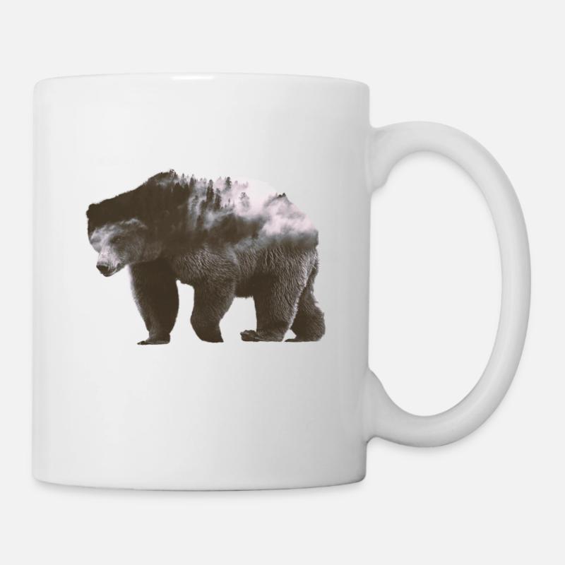 Bär - Tasse - Weiß