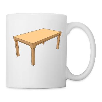 sofa couch chair table chair table lamp lamp lamp benc - Mug - white - Right