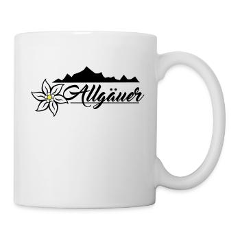 Allgäuer Design - Tasse - Weiß - Rechts