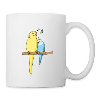 Budgie Family - Mug - white - Right
