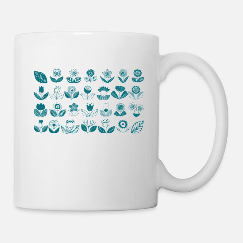 BAVOIR NATURE - Mug blanc - blanc