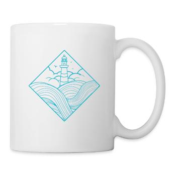 phare - Mug blanc - blanc - Droite