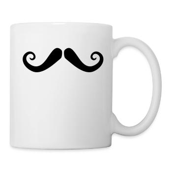 Moustache - Mug - white - Right