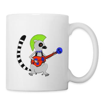 Katta-Punk - Mug - white - Right