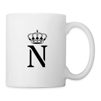 N gekrönt - Tasse - Weiß - Rechts