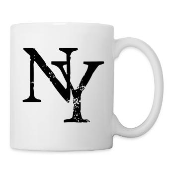 NY - New York - Chemise de danse - Mug blanc - blanc - Droite