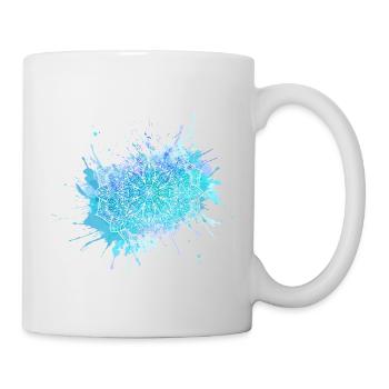 Mandala - Tasse - Weiß - Rechts