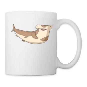 Hammerhead Shark Funny - Mug - white - Right