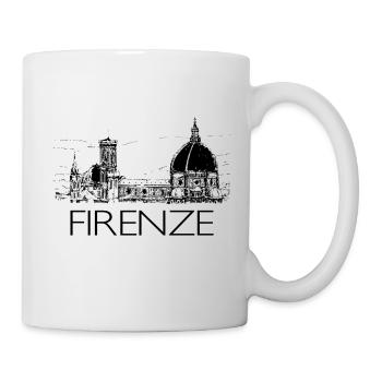 firenze - Mug blanc - blanc - Droite