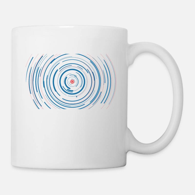 record - Mug - white