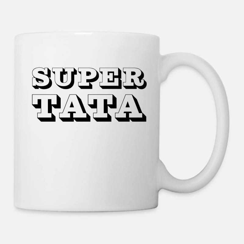 SUPER TATA - Tasse - Weiß