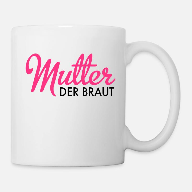 Mère de la mariée - Mug blanc - blanc