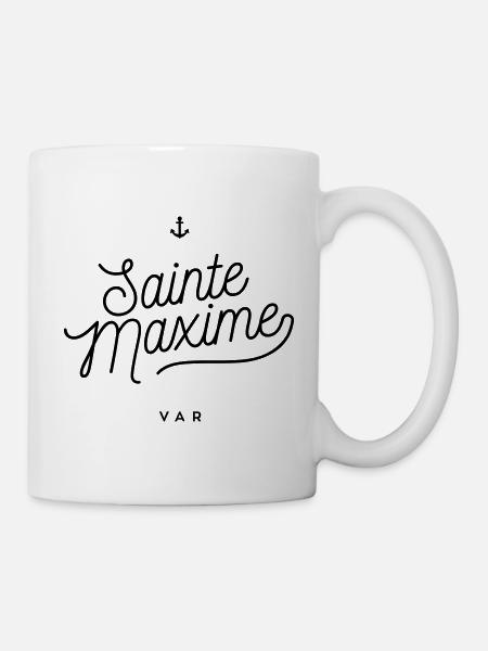 Sainte Maxime - Var - Tasse - Weiß