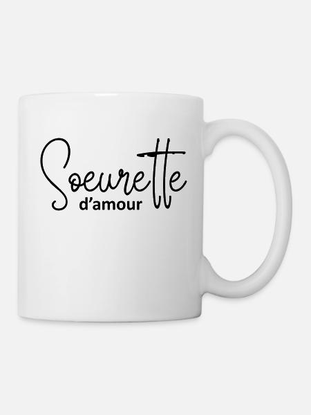 Soeurette d'amour - Mug blanc - blanc