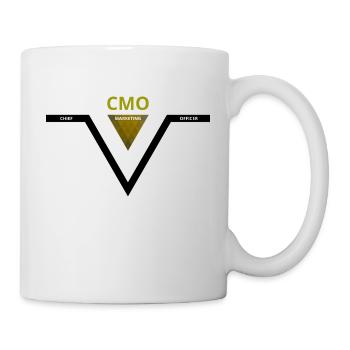CMO: Chief Marketing Officer - Tasse - Weiß - Rechts
