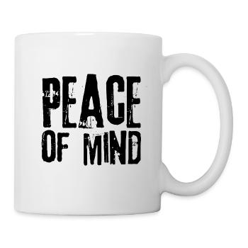 Peace of mind - Mug - white - Right