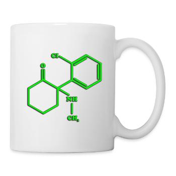 Ketamin - Tasse - Weiß - Rechts