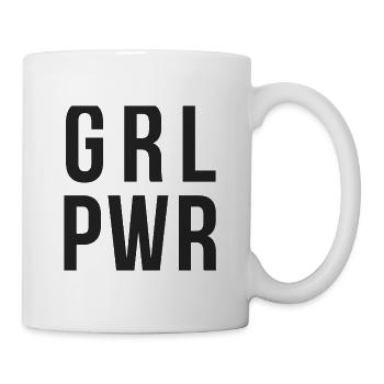GRL PWR Girlspower - Mug - white - Right