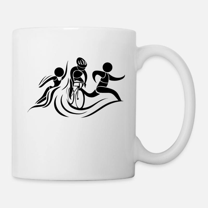Triathlon - Mug - white