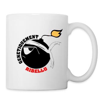 Testa Mora génétiquement Ribellu Corse azezzu - Mug blanc - blanc - Droite