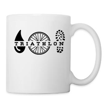Triathlon - Tasse - Weiß - Rechts