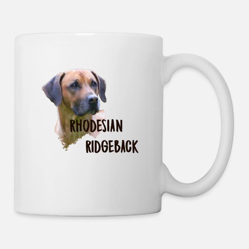 Rhodesian Ridgeback - Tasse - Weiß
