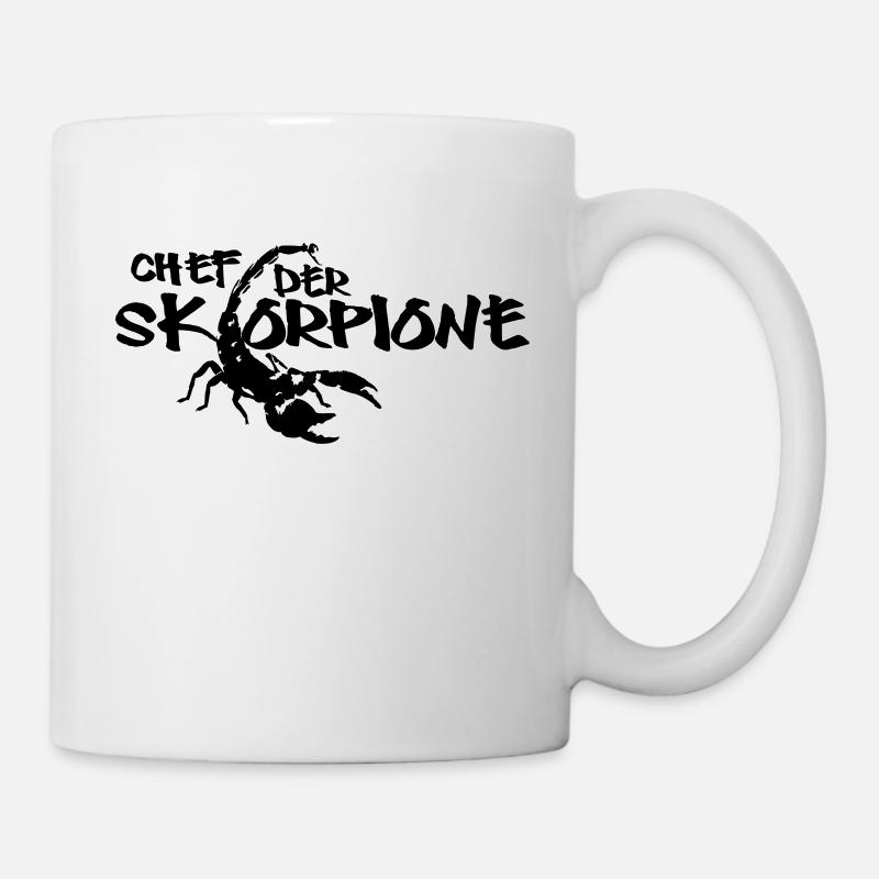 Skorpione - Tasse - Weiß