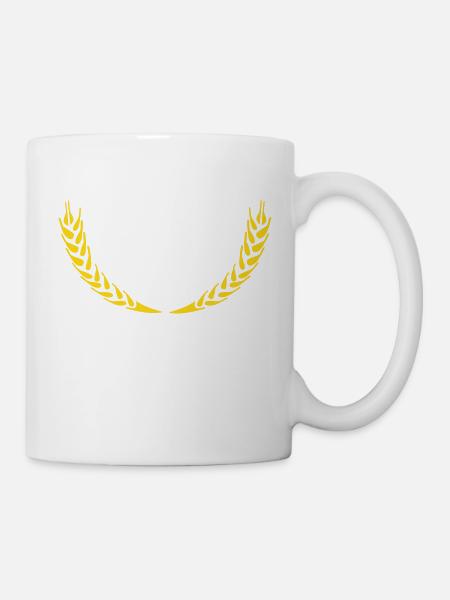 Ähren - Tasse - Weiß